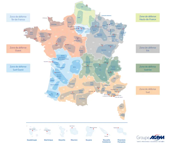 Un vaste réseau de proximité