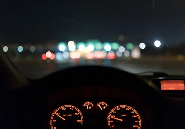 Adaptez votre vitesse à la visibilité