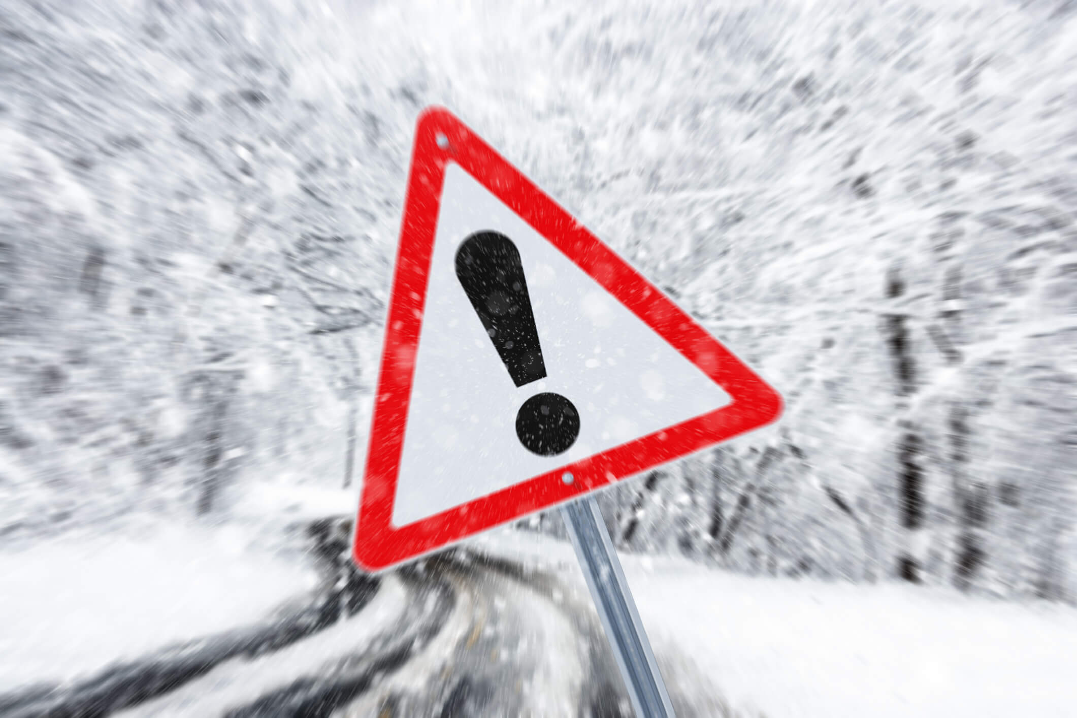 Règles de prudence sur la route en hiver