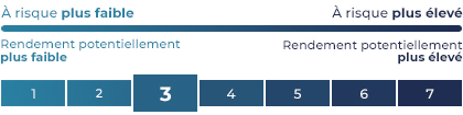 Risque modéré et rendemment potentiellement modéré